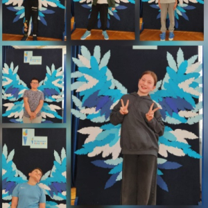 Niebieskie Igrzyska - kolaż zdjęć