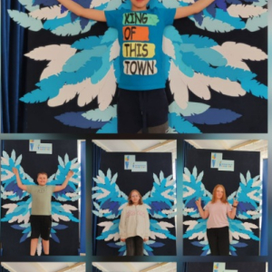 Niebieskie Igrzyska - kolaż zdjęć