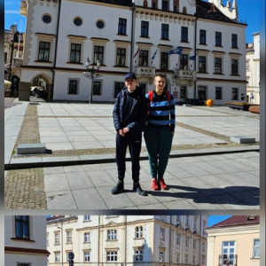 Wycieczka klasy 5b do Rzeszowa - kolaż zdjęć