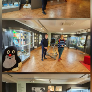 Wycieczka klasy 5b do Rzeszowa - kolaż zdjęć