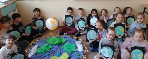 Dzień Ziemi na zajęciach prowadzonych metoda Attention Autism