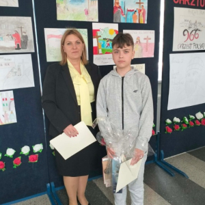 Obchody Chrztu Polski - konkurs na pracę plastyczną - rozdanie nagród