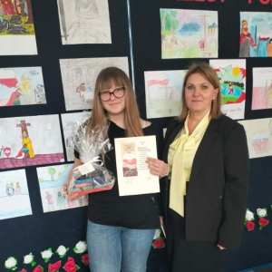 Obchody Chrztu Polski - konkurs na pracę plastyczną - rozdanie nagród