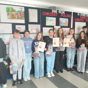 Obchody Chrztu Polski - konkurs na pracę plastyczną - laureaci konkursu
