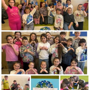 Dzień Ziemi w klasie 3 - kolaż zdjęć