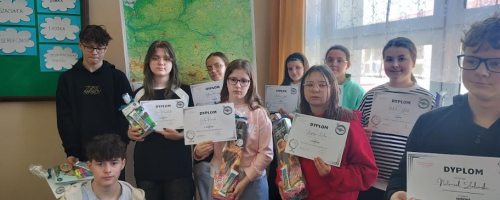 Szkolny Konkurs Geograficzny w ramach Dnia Geografa