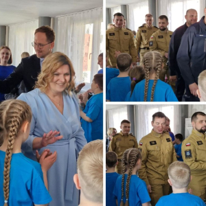 Niebieskie Igrzyska - podsumowanie - kolaż zdjęć