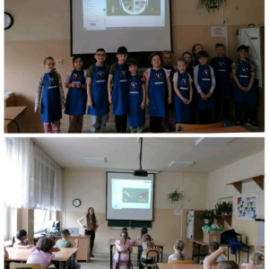 Warsztaty kulinarne w ramach Programu dla Szkół - kolaż zdjęć