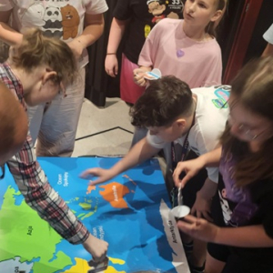 Klasa 5a na warsztatach edukacyjnych "Historyczny zwierzyniec"