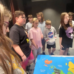 Klasa 5a na warsztatach edukacyjnych "Historyczny zwierzyniec"