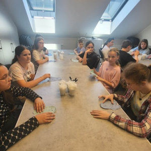 Klasa 5a na warsztatach edukacyjnych "Historyczny zwierzyniec"