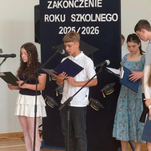Zakończenie roku szkolnego 2025/2026 - występ klasy 8a