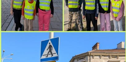 Odblaskowy spacer klasy 2a