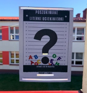 Odblaskowa Szkoła - Literki uciekinierki